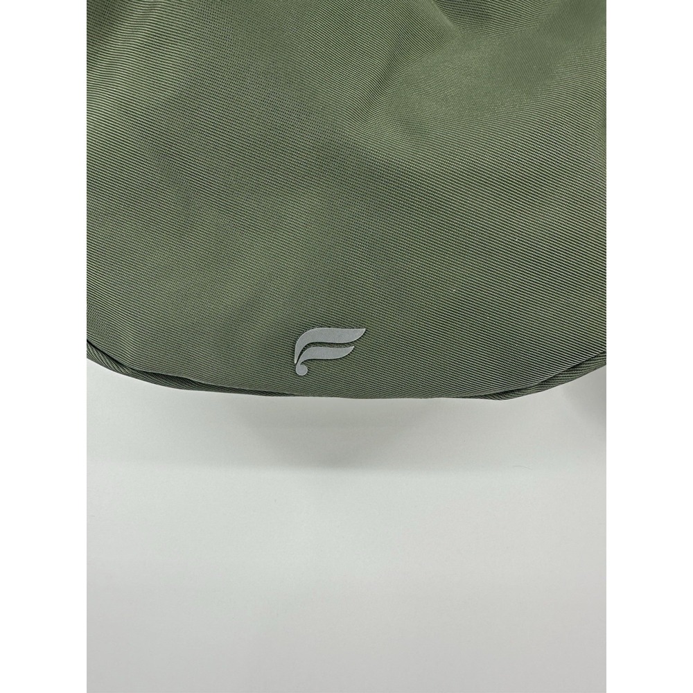 Fabletics The Sling Bag Adjustable Utility Green Zipper New 12X7 - Picture 3 of 15